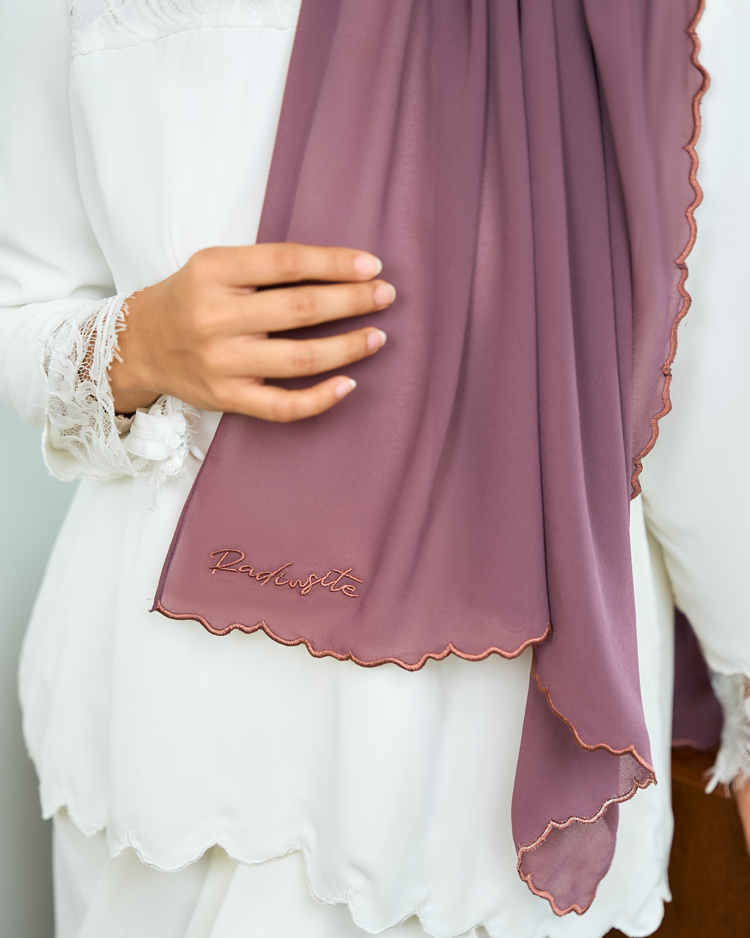 Erika Embroidered Shawl